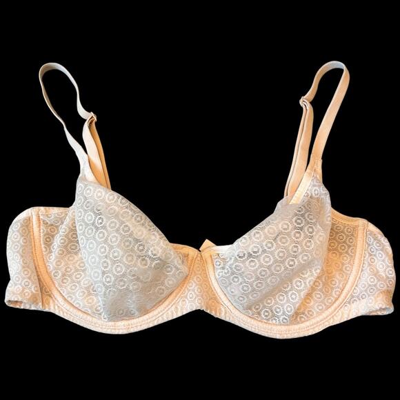 NWOT Victorias Secret Beige Body By Victoria Unlined Demi Underwire Size 36D - Picture 1 of 4